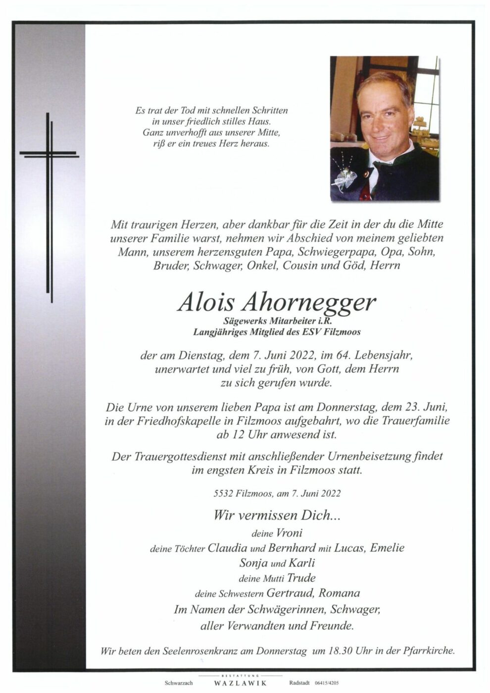 Alois Ahornegger