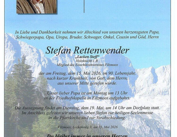 Parte Stefan Rettenwender Parte Stefan Rettenwender